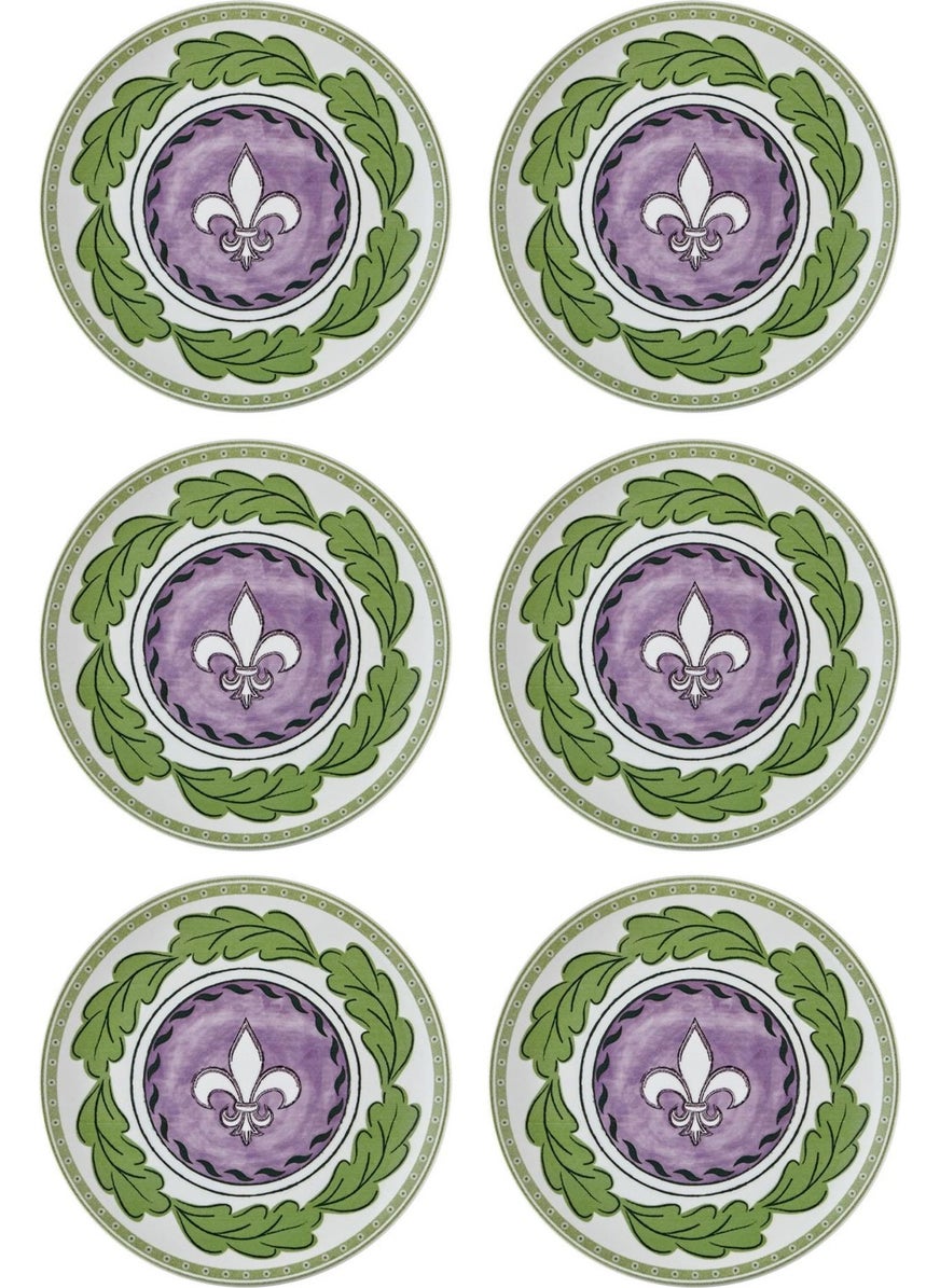 THE MIA Provence Cake Plate Set of 6 19 cm PRC0001  - Image 2