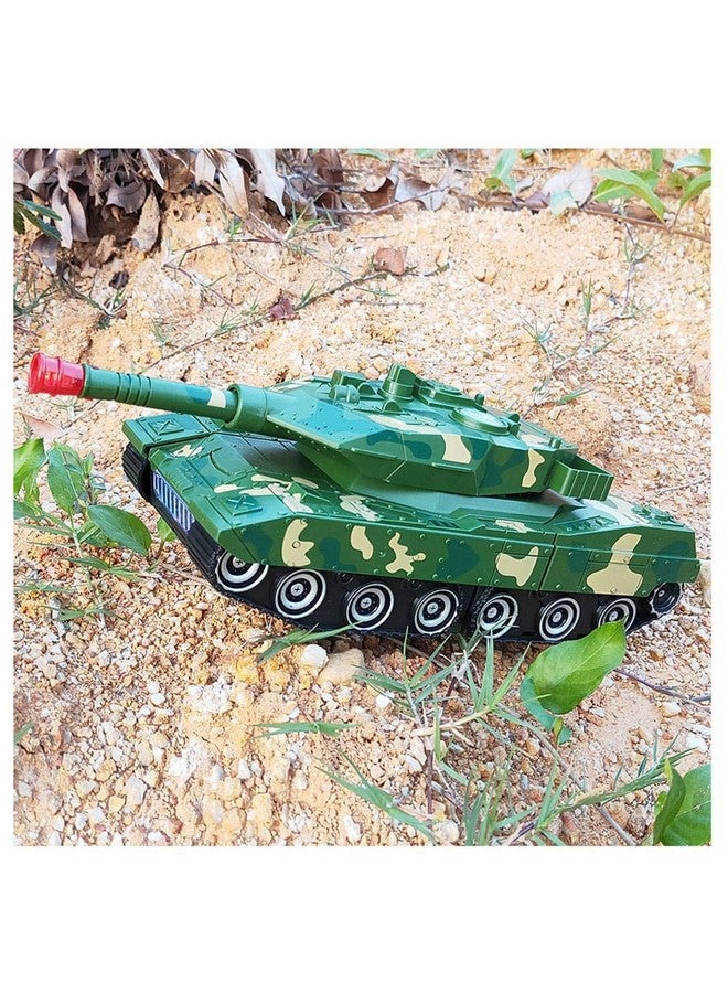 VGRASSP Kids Military Fighter Automatic Deformation Tank to Robot 2 in 1 Toy - 3D Lights and Music (Color and Design Asper Stock) (Tank) - Image 2