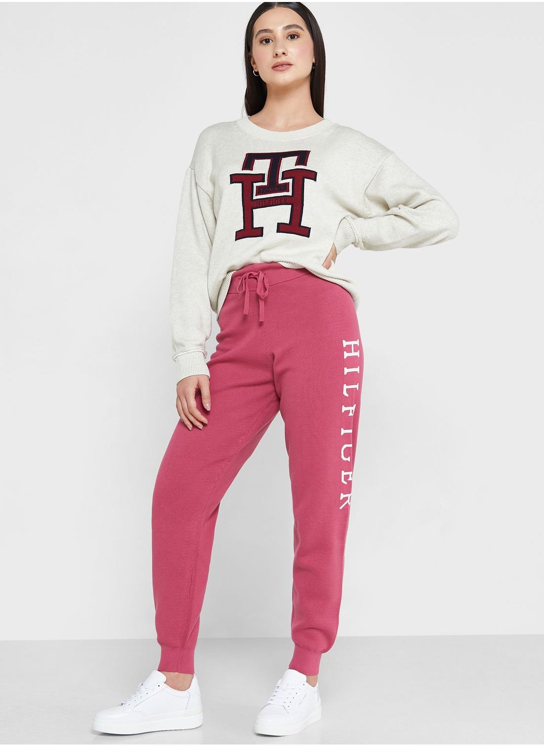 Tommy hilfiger clearance pink joggers