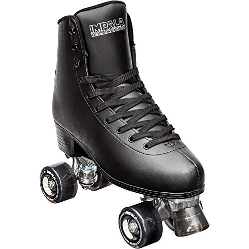Impala Rollerskates Impala Quad Skate (Big Kid/Adult) Black 9 (US Men's 7, Women's 9) M - Image 1