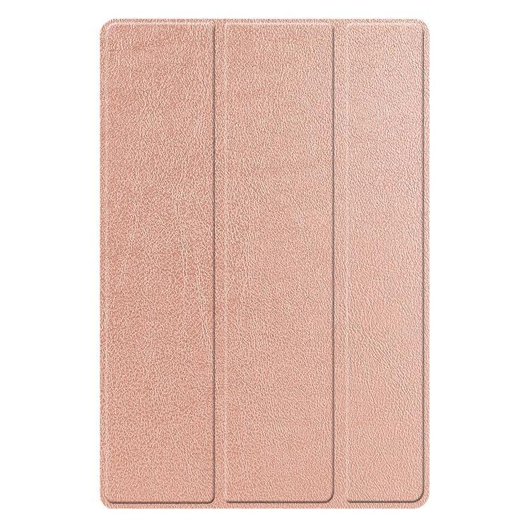 Rose Gold Samsung Tab Folio Case Compatible with Multiple Samsung Tab Models with Protective Cover Stand Function and Daily Tablet Carry - AuraLuxe - Image 1