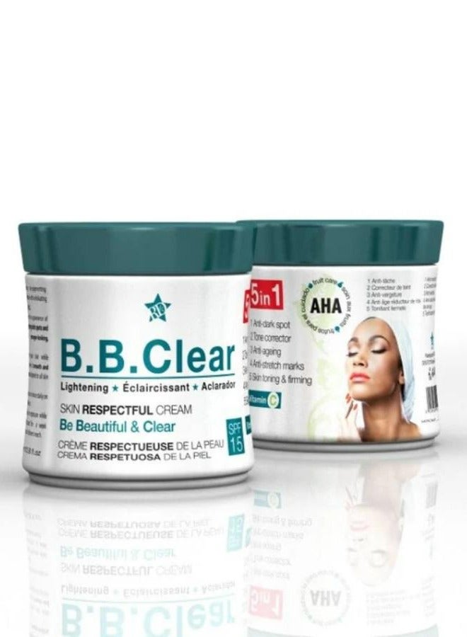 B.B.clear Whitening Skin Beautifying Jar Cream 320 ML - Image 2