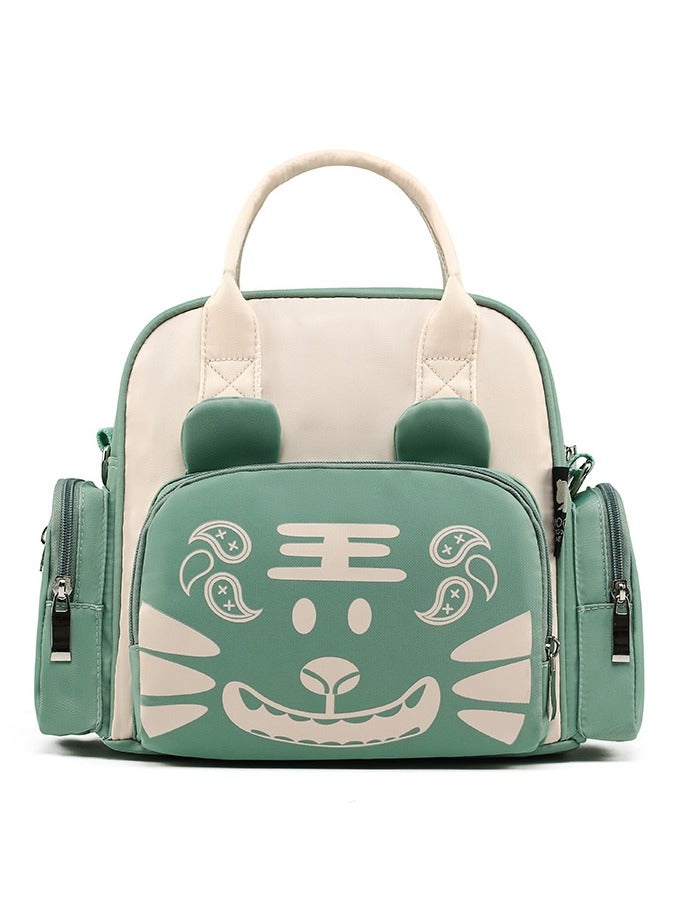 بيلانينا حقيبة حفاضات للأطفال بسعة كبيرة مع حافظة قنينة الحليب معزولة وتصميم للكتف الواحد - Image 1