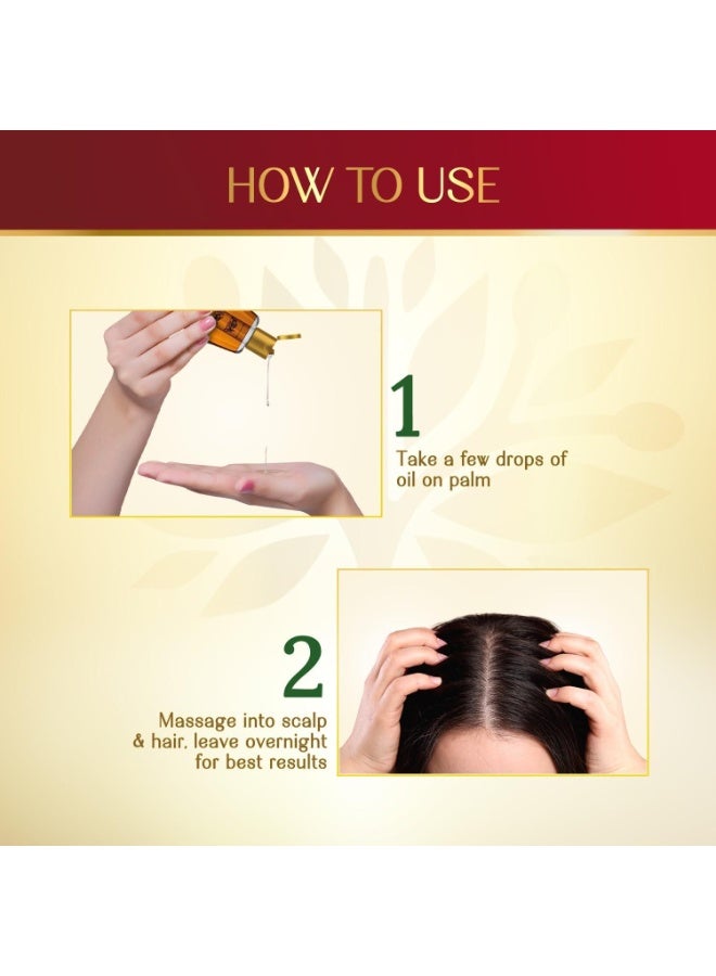 Herbsindia Hair Oil With Clove & 7 Seeds 280ML - Image 5
