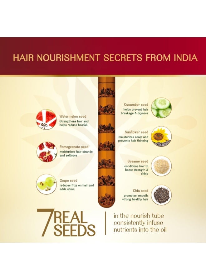 Herbsindia Hair Oil With Clove & 7 Seeds 280ML - Image 4