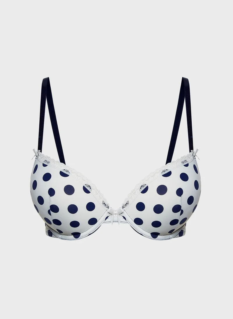 Nayomi Double Push Up Plunge Bra