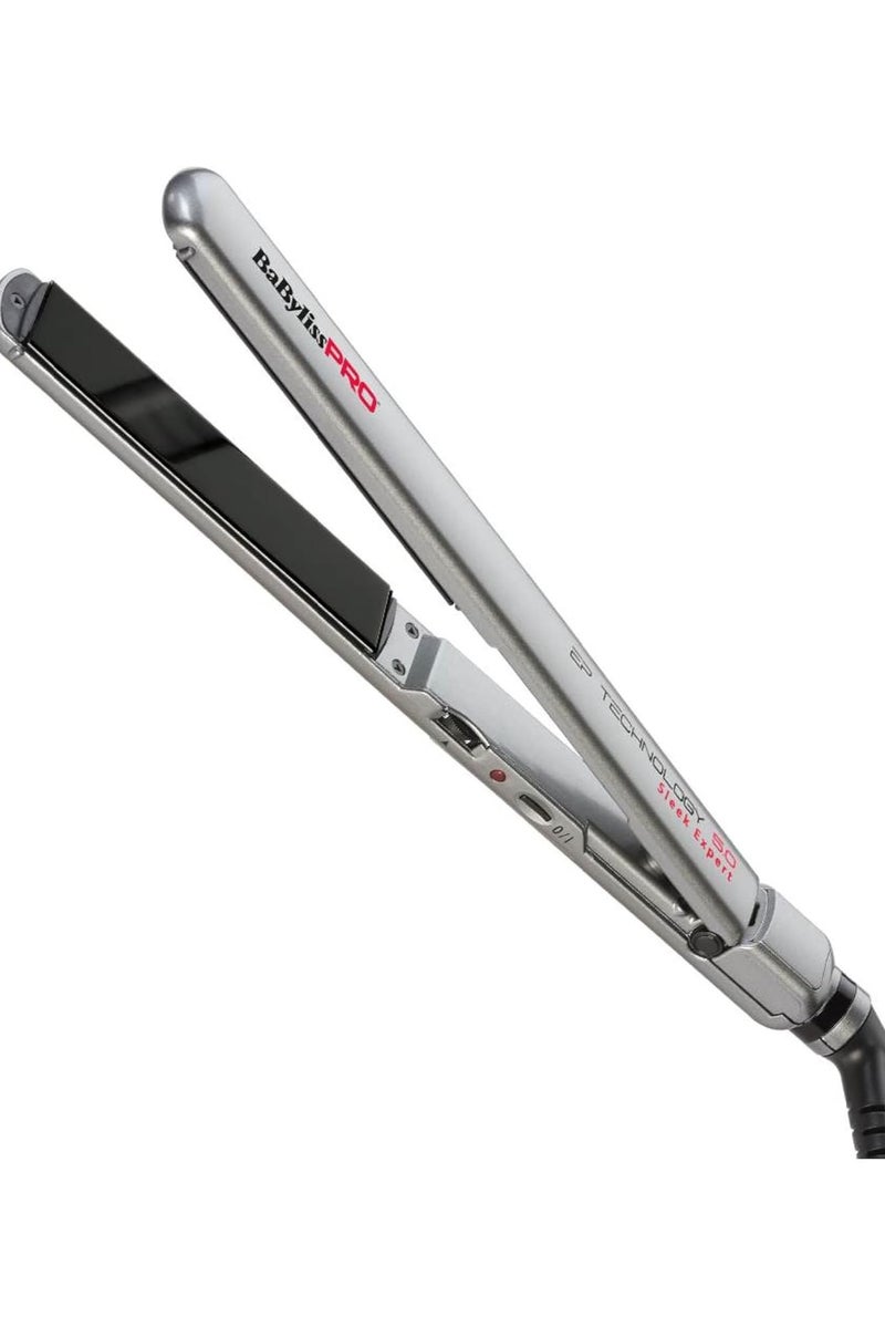 بيبي ليس برو مكواة فرد الشعر BaByliss PRO Ceramic Sleek Expert Nano | صفائح بتقنية EP مقاس 24 مم لتصفيف ناعم | تسخين سريع حتى 230 درجة مئوية | مكواة شعر مسطحة احترافية - BAB2072EPSDE - Image 1