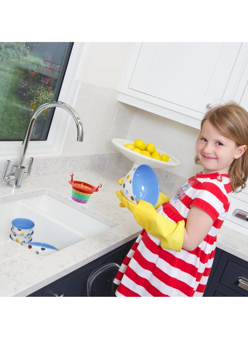 SYOSI Kitchen Sink Strainer, Drain Protector for Kitchen Foldable Large Capacity Collapsible Sink Strainer Multifunctional Water Plug Strainer - Image 5