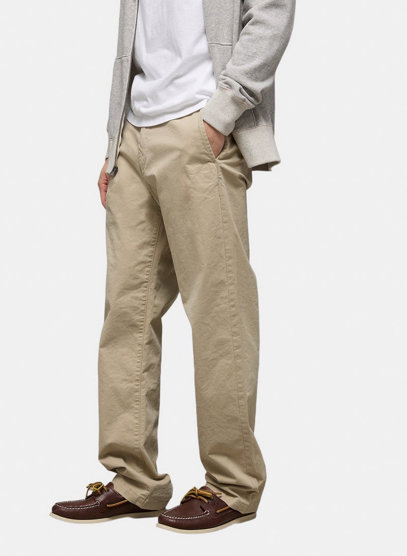American Eagle بنطال كاكي فضفاض من AE Flex لأسلوب الحياة المريح - Image 5