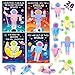 ZIRSENG Valentines Day Gifts for Kids Classroom 28PACK Pop Fidget Spinners Astronaut Bulk with Unique Valentines Cards for Classroom Exchange Prize Sensory Toys for Valentines Party Favors - Image 2