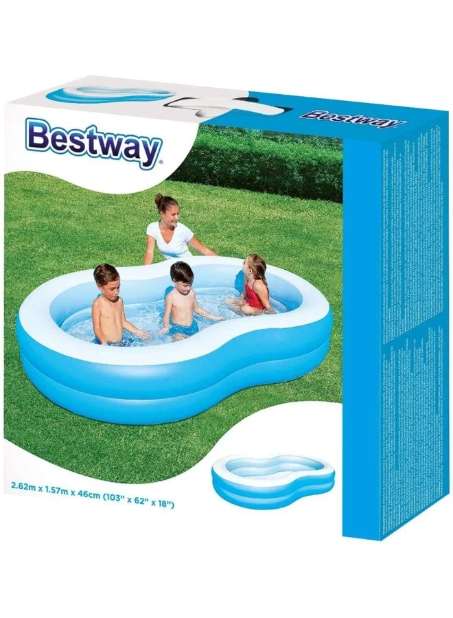 Bestway The Big Lagoon Family Pool - 54117 103x18x62inch