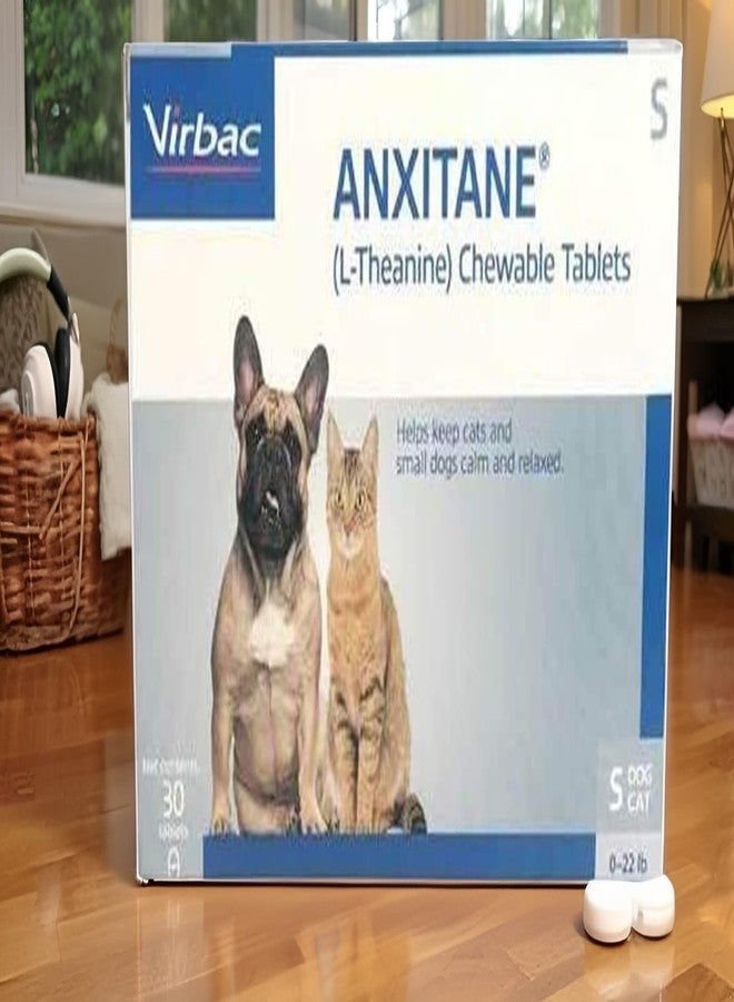 Virbac Anxitane Tablets, Small Dog/Cat, 50mg, 30 Count - Image 4