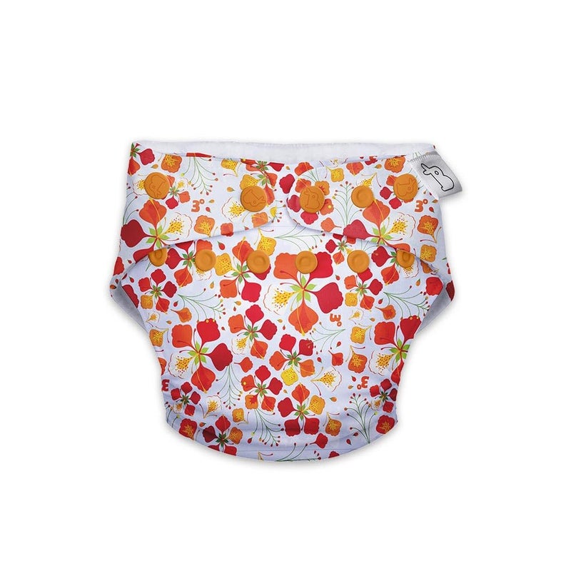 Superbottoms حفاضات سبير بوتومز السباحة للأطفال والرضع - قابلة لإعادة الاستخدام وقابلة للتعديل - حفاضات قماش قابلة للغسل - قماش صديق للبشرة - سهلة التنظيف - تناسب من 3 أشهر إلى 3 سنوات - Image 1