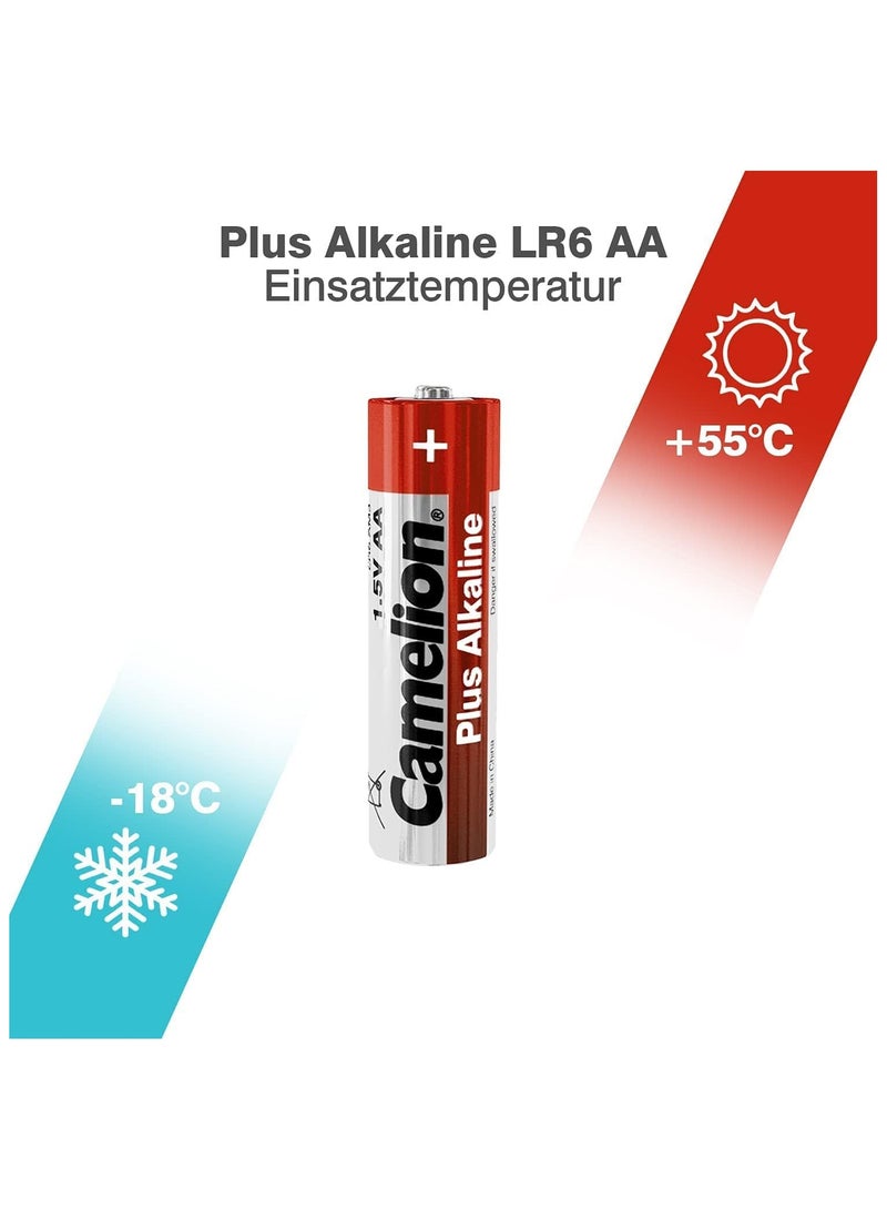 Camelion Camelion LR 6 AA Mignon Plus Alkaline Battery (Pack of 2) 12 Packs - Image 3