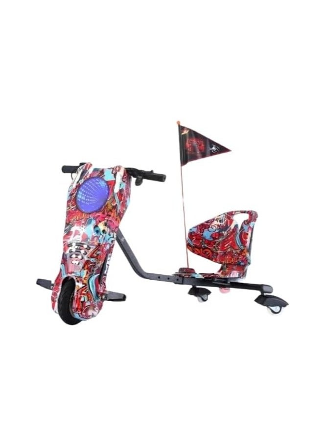 Generic Drift Scooter 36V Kids With The Largest Chair Now Available With Beautiful Back Battery Capacity 5.2A Maximum Load 70KG Red  - Image 1