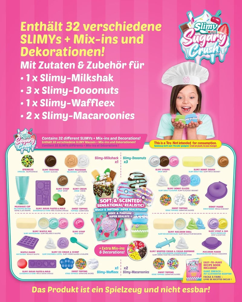 Slimy Sugary Crush™ The Ultimate DIY Pastry Creation Combo Set Super Creator’s Kit, Safe Non-Toxic, BPA & Gluten Free - Image 5