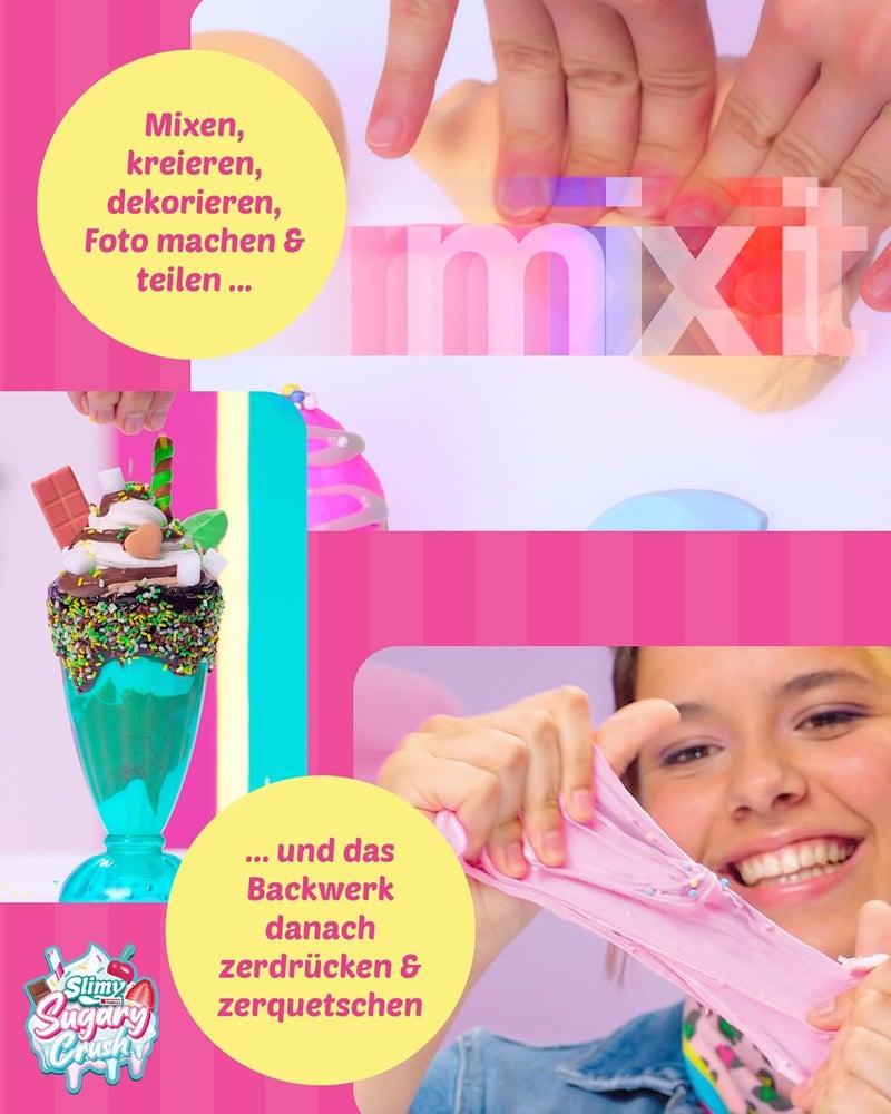 Slimy Sugary Crush™ The Ultimate DIY Pastry Creation Combo Set Super Creator’s Kit, Safe Non-Toxic, BPA & Gluten Free - Image 3