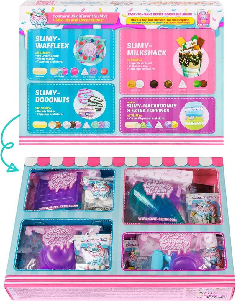 Slimy Sugary Crush™ The Ultimate DIY Pastry Creation Combo Set Super Creator’s Kit, Safe Non-Toxic, BPA & Gluten Free - Image 2