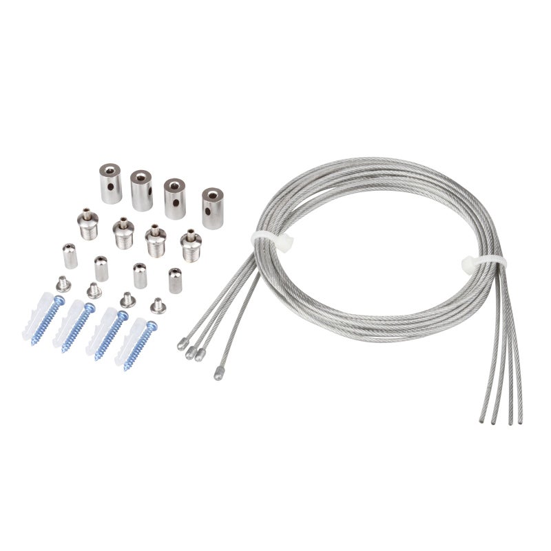 OTTFF 4 Pack 3 ft Lighting Suspension Cables Kit, Hanging Chain for LED Panel Aquarium Lights, Load 6.6 lb - Image 4