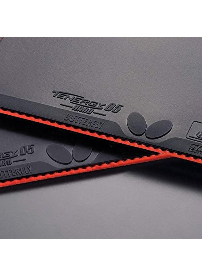BUTTERFLY Butterfly-Tenergy 05 Hard Table Tennis Rubber Black 1.9-1001770219-4906901195004 - Image 3
