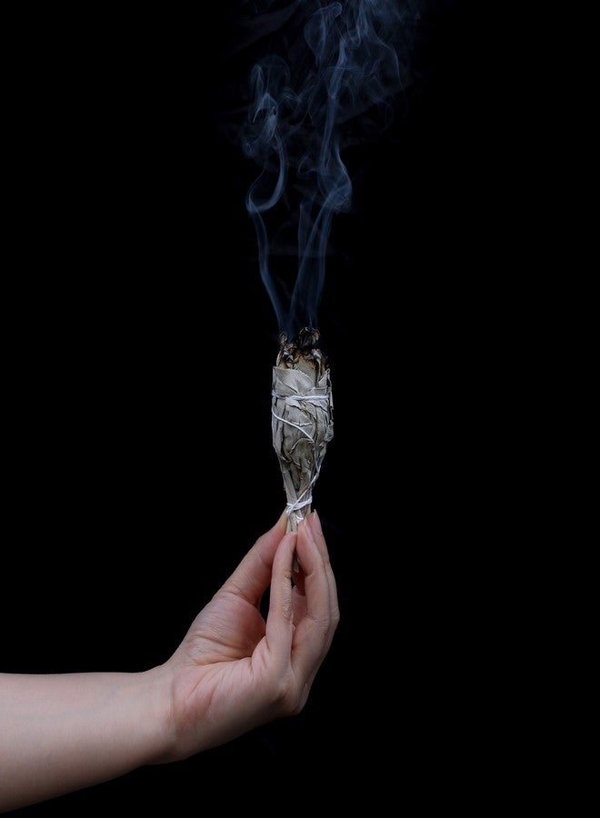 Sarimoire Sage Smudge Stick - 6 California White Sage Bundles Smudging Wands (Salvia Apiana) Perfect for Smudge Kit Replenishment - Image 2
