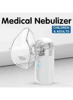 Angmei Automatic Medical Portable Steam Inhaler，Electronic Mesh ultrasonic steamer Inhaler for Adults and Children，Relieve Allergies, Asthma and Breathing Problems  - Image 2
