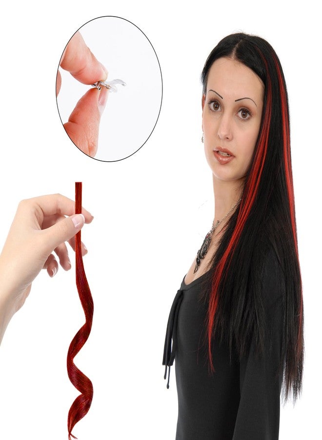 XIHIRCD 6pcs Chunni Clips With Safety Pins, Stainless Steel Hidden Wig Clips for Hair Extensions, Dupatta Setting Grip - Image 5