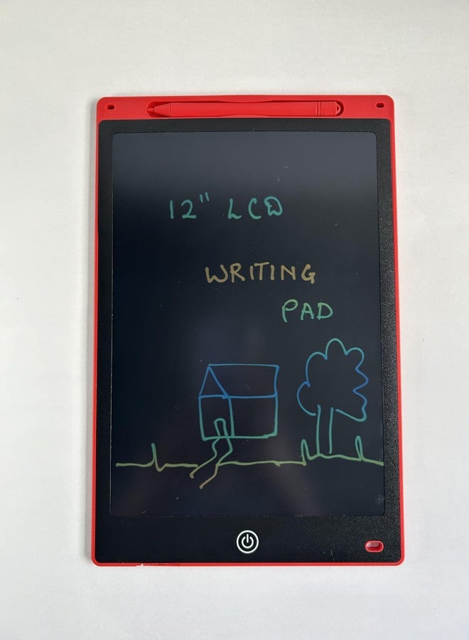 SAEKOS 12 Inch LCD Writing Tablet for Kids Multi Colour Drawing Board Electronic Writing Pad for Doodling Learning Drawing and Note Taking - Image 1