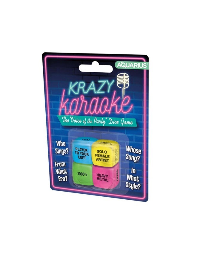 ICUP Krazy Karaoke Dice Set - Image 1