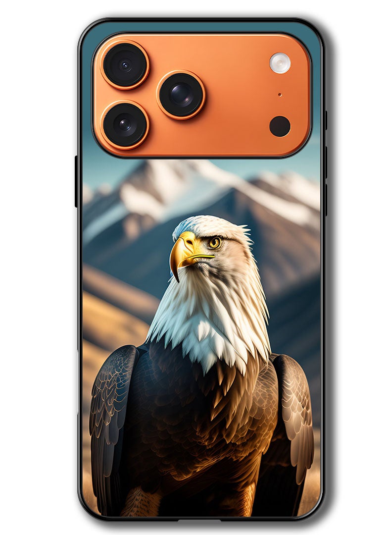 Theodor Case Compatible with Apple iPhone 17 Pro 6.3 Inch Protection Shockproof Bumper Cover Eagle 1 - Image 1