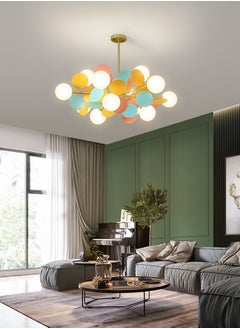 Chandelier-15 Lights-Colourful Petals