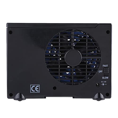 VINGVO Car Air Conditioner Fan, DC 12V Water Cooling Air Conditioning Fan Cooler Portable Mini Air Cooler Evaporative Water Cooler Cooling Fan for Car Truck Home - Image 3