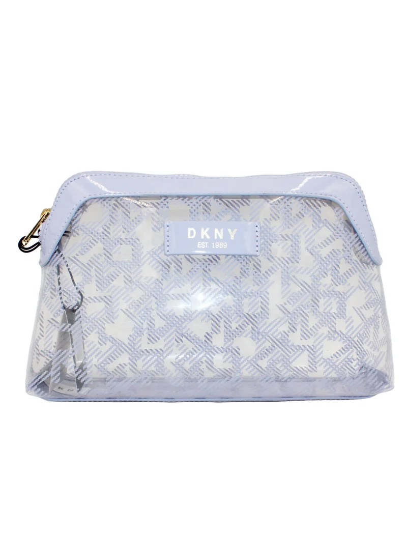 DKNY DKNY Lucid Dream Beauty Pouch Cosmetic Bag, Travel Make up Bag Small, Small Lightweight Cosmetic Bag Storage Bag, Small Makeup Bag, Travel Toiletry Bag