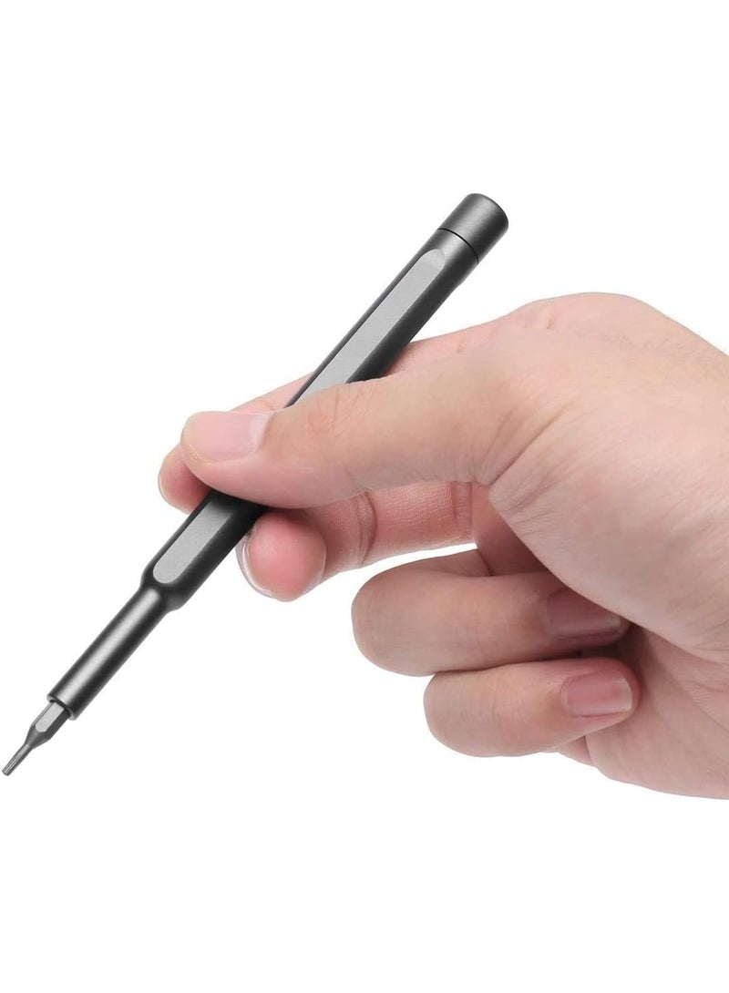 24-bit Precision Screwdriver Set with Rust-Resistant Magnetic Bits and Pop-up Storage Box - Image 2