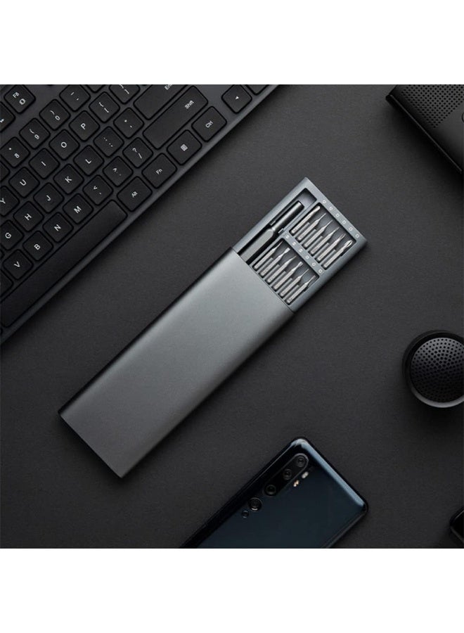 24-bit Precision Screwdriver Set with Rust-Resistant Magnetic Bits and Pop-up Storage Box - Image 4