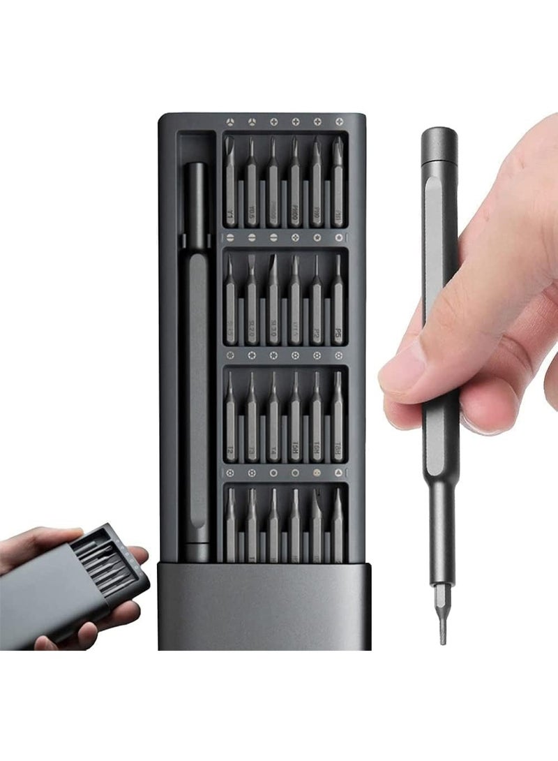 24-bit Precision Screwdriver Set with Rust-Resistant Magnetic Bits and Pop-up Storage Box - Image 3