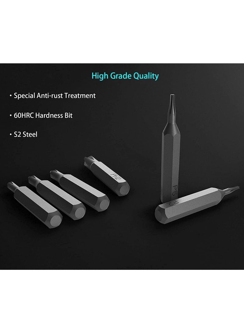24-bit Precision Screwdriver Set with Rust-Resistant Magnetic Bits and Pop-up Storage Box - Image 5