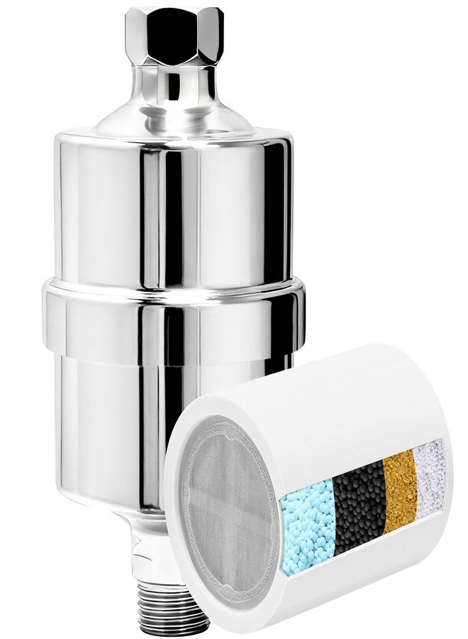 BBLIFE Stainless Steel 304 Durable Premium Metal Shower Filter, Pure Metal High Efficient Filter, to Reduce and Remove Chlorine and Heavy Metals, Improve Your Skin, Hair and Nails, BMSF-A - Image 1