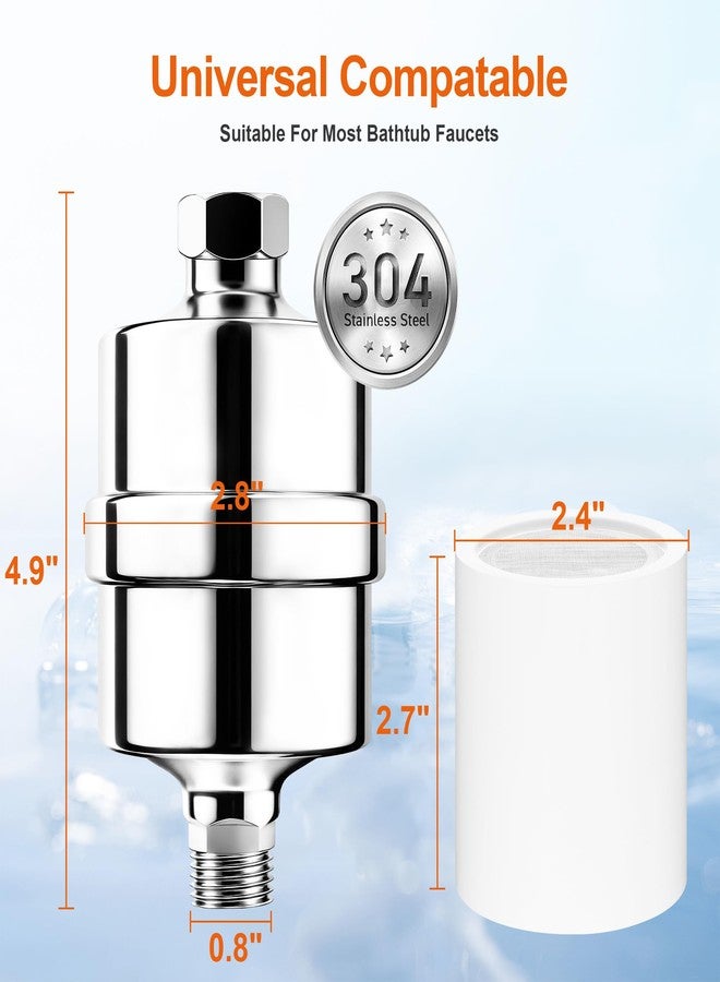 BBLIFE Stainless Steel 304 Durable Premium Metal Shower Filter, Pure Metal High Efficient Filter, to Reduce and Remove Chlorine and Heavy Metals, Improve Your Skin, Hair and Nails, BMSF-A - Image 5