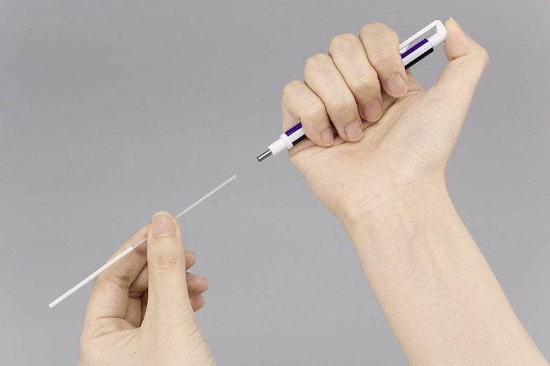 Tombow Mono Zero Eraser with Extra Refill, Black - Image 3