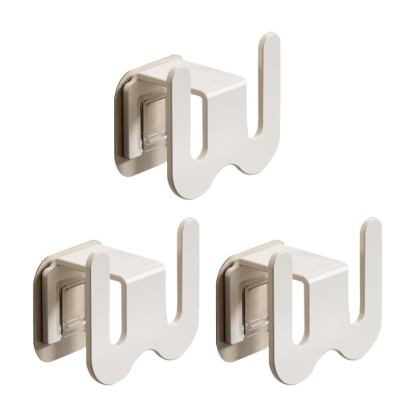 Over Door Shoe Organizer Wall Mounted Slipper Rack Without Drilling 3 White - Image 2