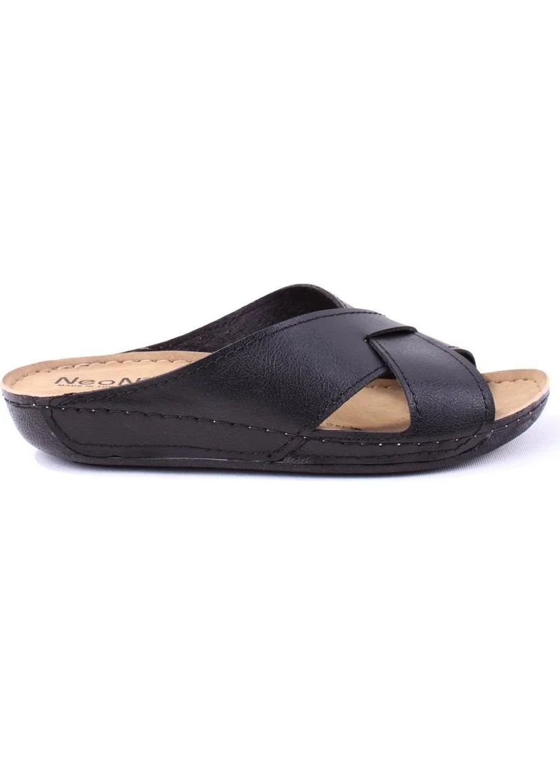 Dagoster DZA37-514 Black Casual Women's Slippers