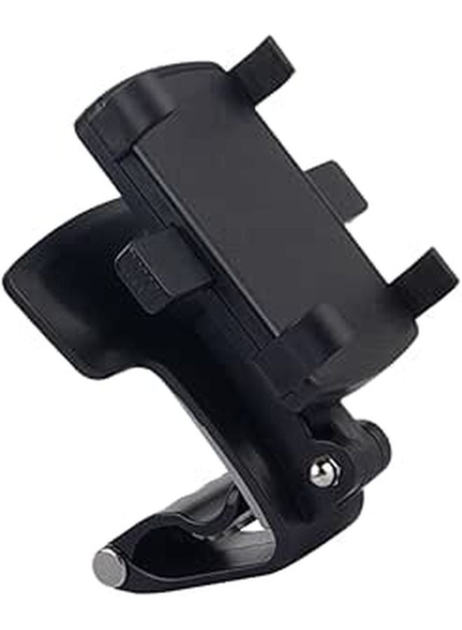 Car Phone Holder Sun Visor Mount with Pressure Spring for Dashboard Mirror Desktop - Image 1