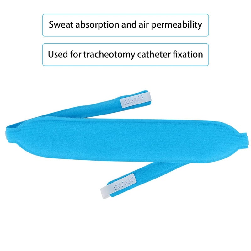klarako Tracheotomy Catheter Fixation Strap, Strong and Durable, Waterproof, Soft Elastic Material, Practical, Exquisite Workmanship - Image 4