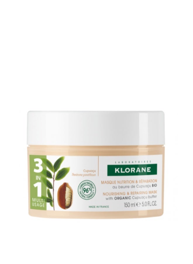 Klorane Nourishing and Repairing Mask with Organic Cupuaçu Butter 150ml - Image 1