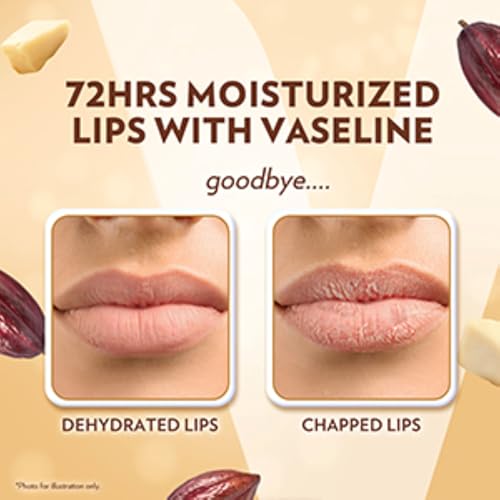 Vaseline Lip Therapy Lip Balm Mini, Cocoa Butter, 0.25 oz - Image 3