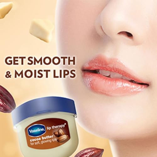 Vaseline Lip Therapy Lip Balm Mini, Cocoa Butter, 0.25 oz - Image 2