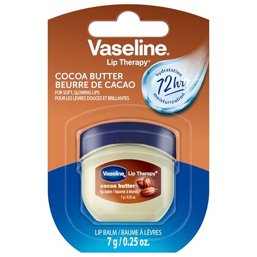 Vaseline Lip Therapy Lip Balm Mini, Cocoa Butter, 0.25 oz - Image 1