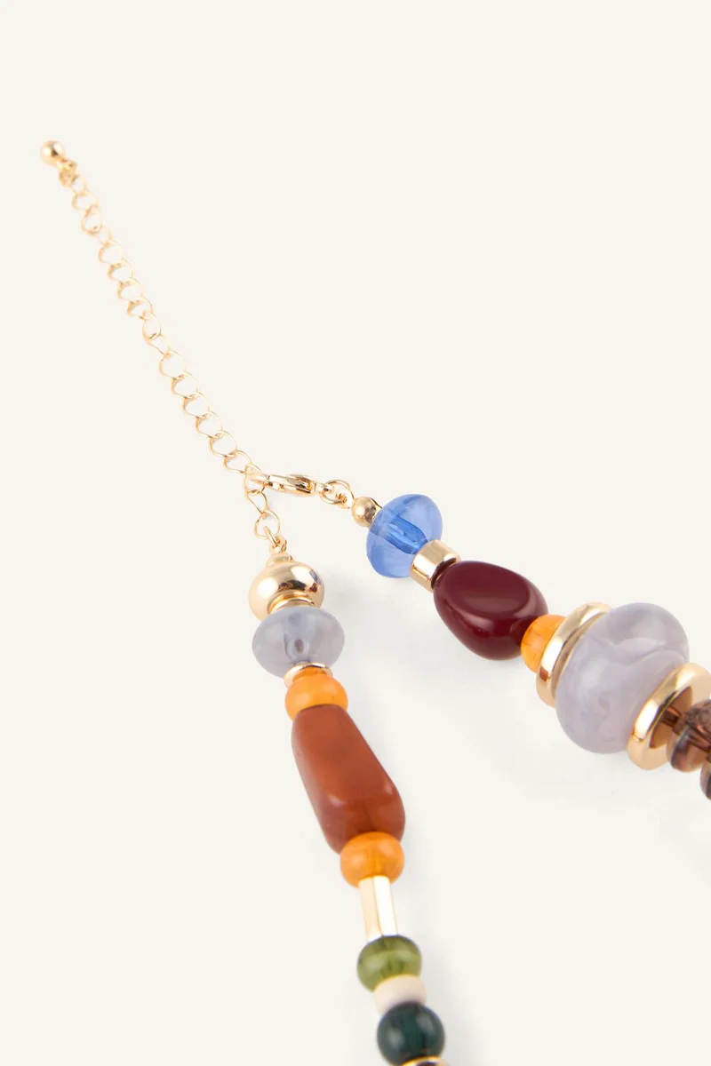 Defacto  Woman Beaded Necklace for Women | Best Price UAE