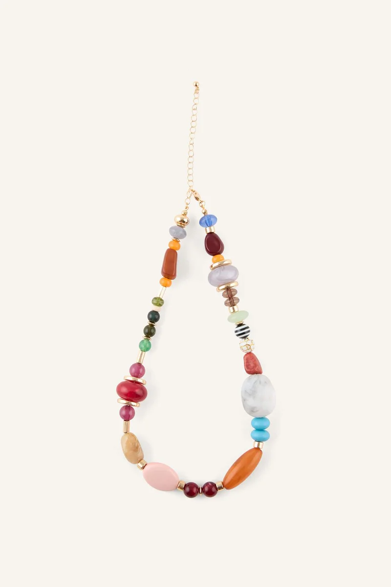 Woman Beaded Necklace